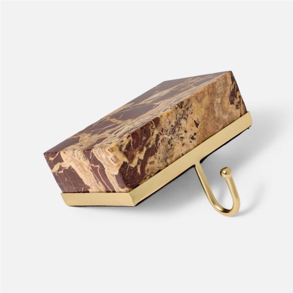 Marble Stocking Holder Red - Threshold™™ designed with Studio McGee